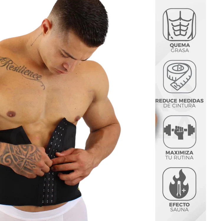 ¡No más excusas! Potencia tu rutina con nuestra faja reductora unisex