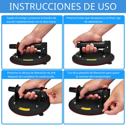 ¡Levanta, Coloca y Mueve con Facilidad! Descubre La Ventosa de Vacío de Alta Resistencia
