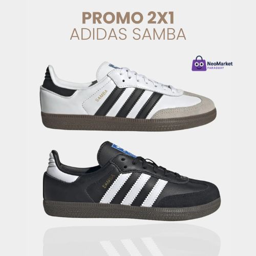 El estilo clásico que volvió con fuerza ¡Promo 2x1 en Adidas Samba!