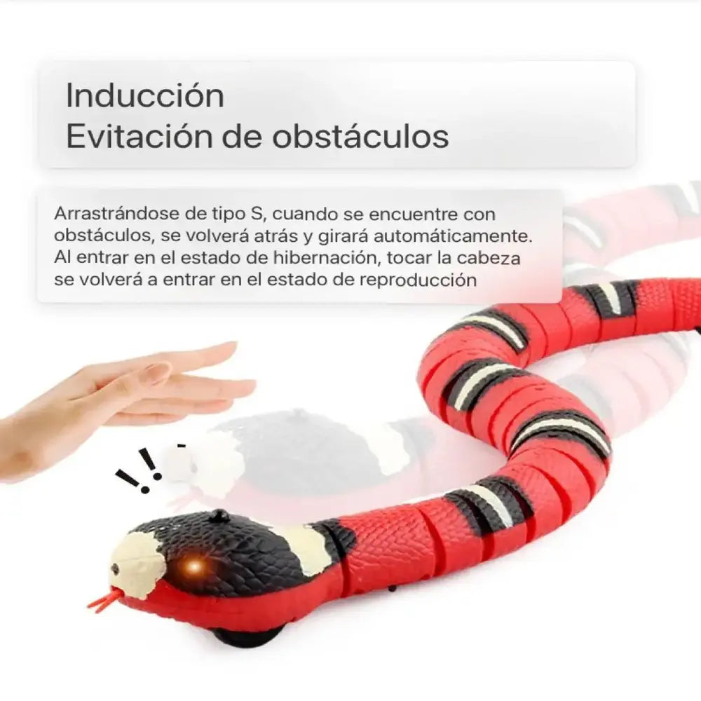 ¡La Serpiente que Entretiene y Mantendrá a tu Gato fascinado por Horas!