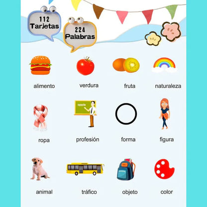 ¡Aprende Jugando! Juguete Bilingüe Educativo Para Niños