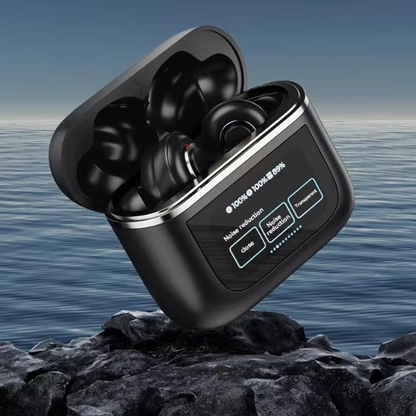 Control al Alcance de Tus Dedos: Auriculares con Pantalla Táctil Integrada