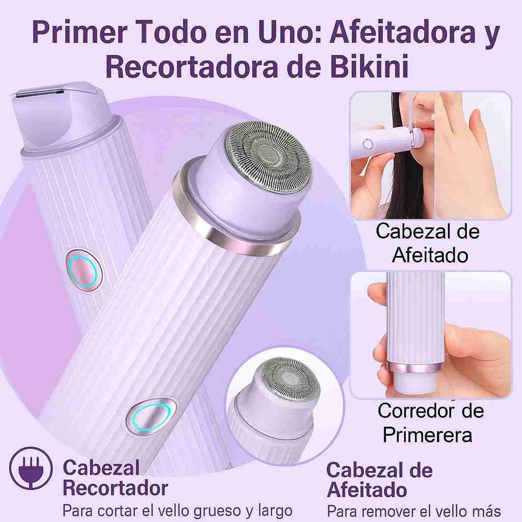 La Afeitadora  2 en 1 que Revoluciona tu Rutina de Belleza
