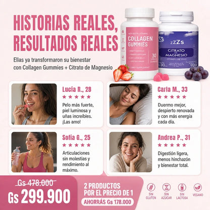 Pack Belleza & Descanso™ | Más Energía, Más Belleza y Menos Estrés