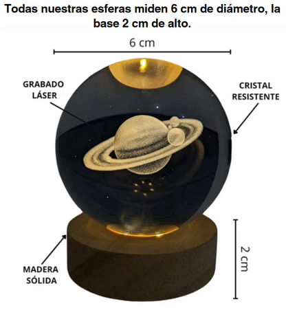 Descubre la Belleza del Espacio con la Lámpara Esfera que Trae el Universo a Ti