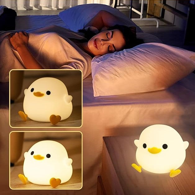 ¡Luz y Alegría en Cada Rincón con la Lámpara Pato Multifuncional!