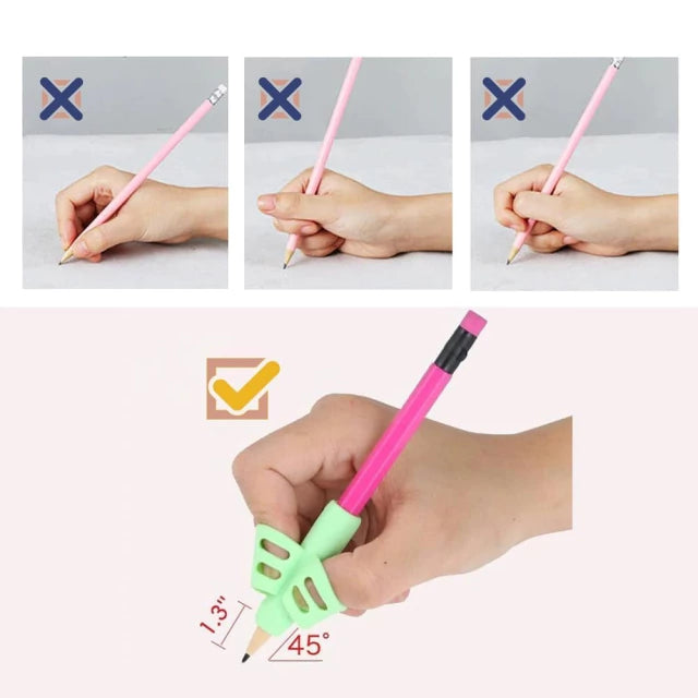 Escribe con precisión con este increíble adaptador para agarre de lápices !