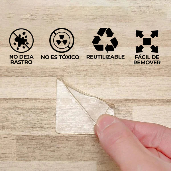 Descubre la Cinta Adhesiva Doble Cara que lo Pega Todo sin Dejar Rastro