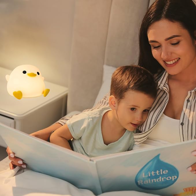 ¡Luz y Alegría en Cada Rincón con la Lámpara Pato Multifuncional!