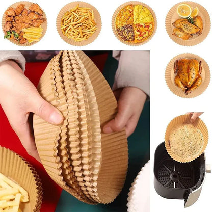 ¡Olvídate de la grasa! con Papel para Air Fryer que revoluciona tu cocina