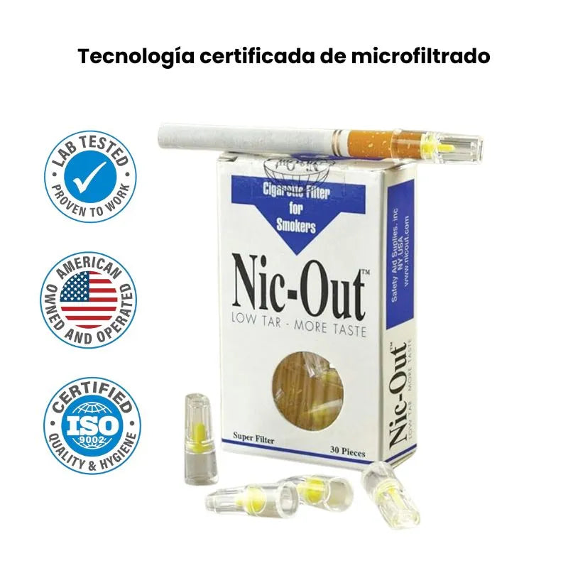 Nic Out – Filtro real sin alterar tu sabor ni tu experiencia
