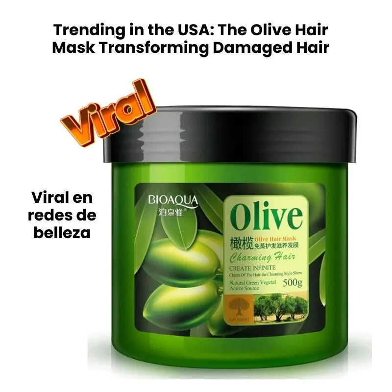 Mascarilla Todo-en-Uno Que Deja tu Cabello Suave, Brillante y Reparado sin Ir al Salón