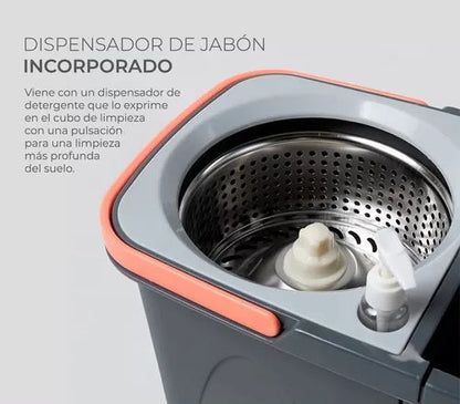 Limpieza Sin Esfuerzo: Descubre Nuestro Trapeador Giratorio