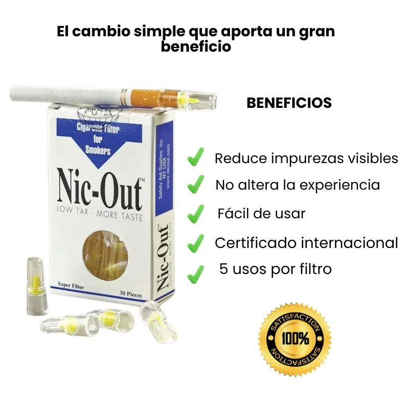 Nic Out – Filtro real sin alterar tu sabor ni tu experiencia
