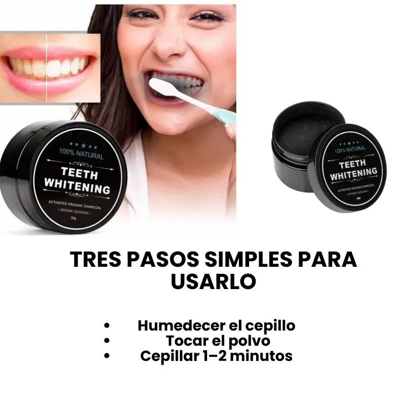 Whitening Carbon – Sonrisa más Blanca De Forma Natural