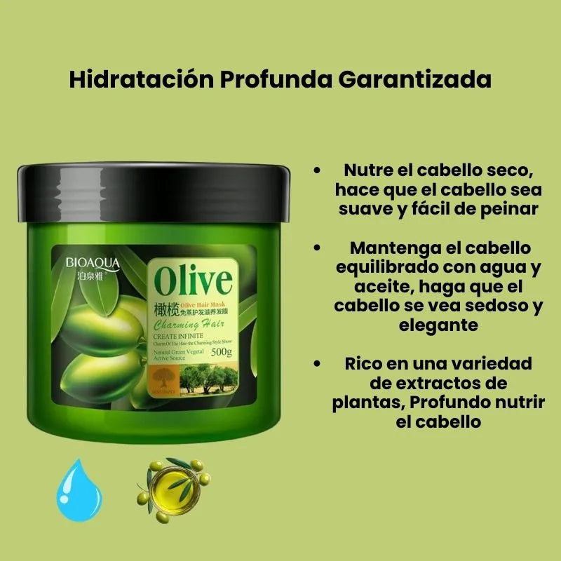 Mascarilla Todo-en-Uno Que Deja tu Cabello Suave, Brillante y Reparado sin Ir al Salón