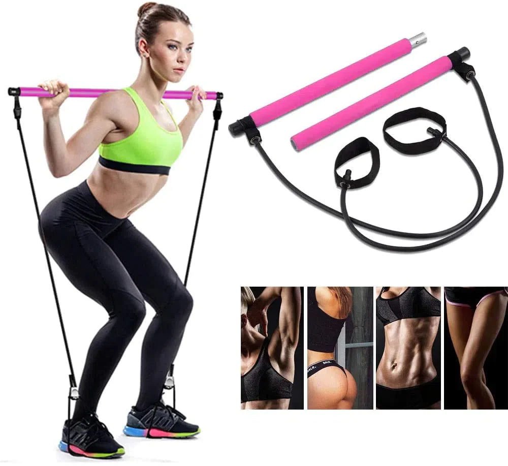 ¡Fortalece y tonifica con una sola herramienta! Conoce nuestra barra de pilates