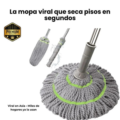Mopa Pro 360° – La evolución que reemplaza las mopas baratas y cansadoras