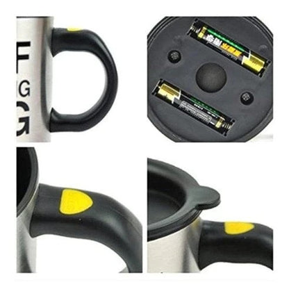 Dile Adiós a las Cucharas con la Nueva Taza Auto-revolvente