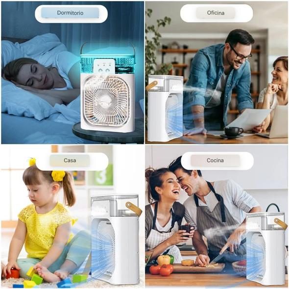 Frescura Garantizada 🌿, Conoce el Enfriador de Aire que Transformará tus Días