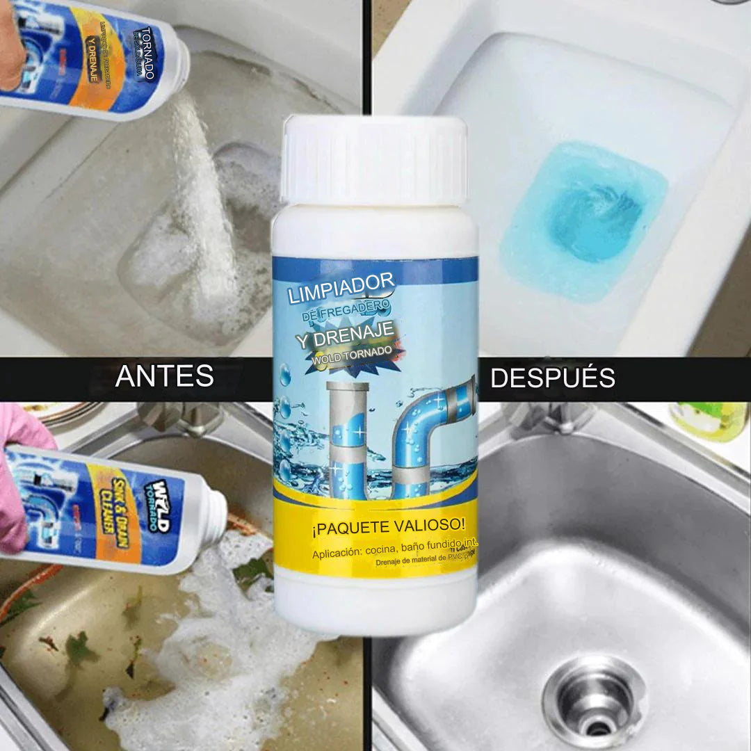 ¡Dile Adiós a los Atascos en tu Drenaje en Minutos sin Esfuerzo! Paga 1 Lleva 2