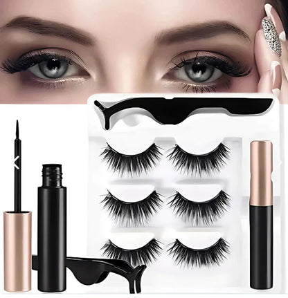 ¡Luce una Mirada de Impacto en Segundos con Nuestras Pestañas Magnéticas!
