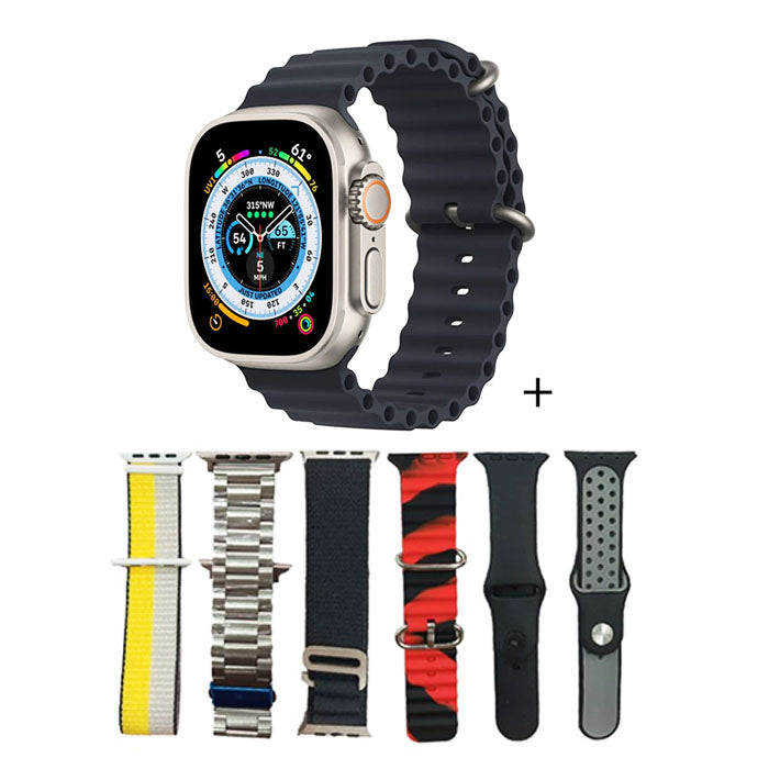 ¡Combo Smartwatch mas 7 Manillas de Cambio!