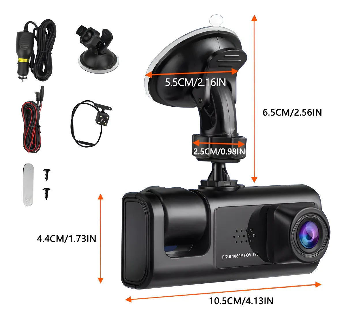 Protégete cada segundo con tu cámara inteligente para auto