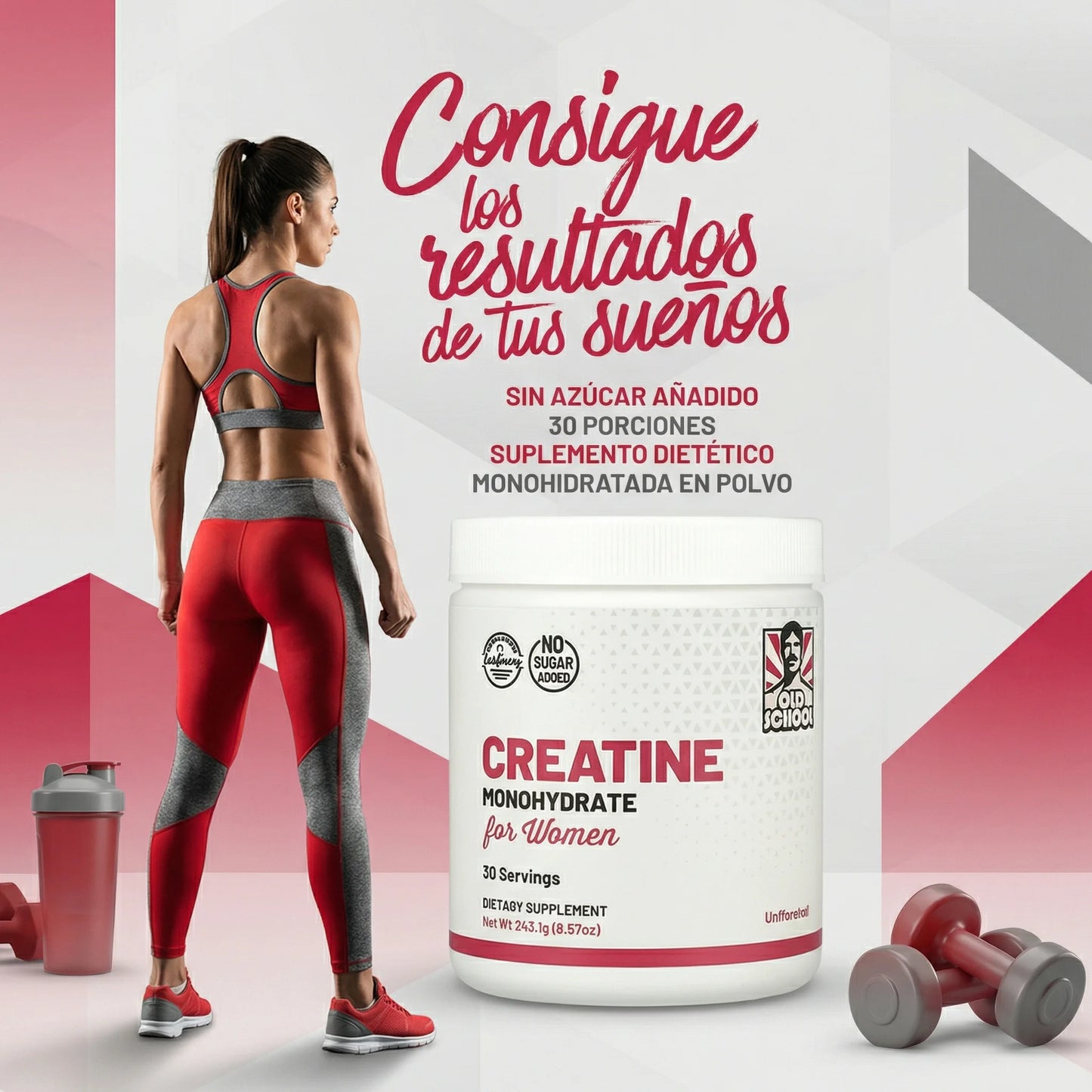 Creatina Para Mujeres. PAGA 1 LLEVA 2 DURACION 60 DIAS