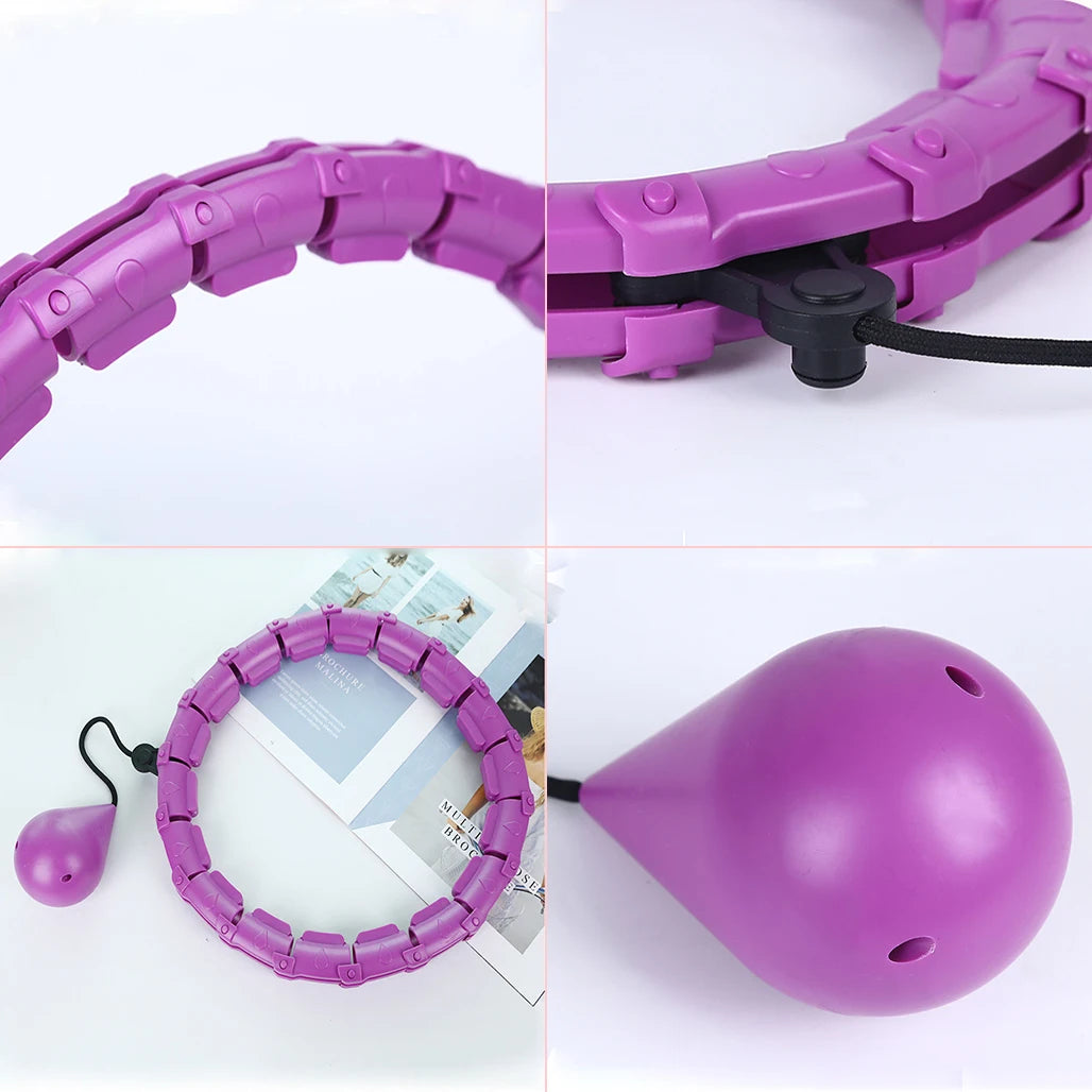 Ejercita, moldea y diviértete: ¡el aro inteligente que está revolucionando el fitness!