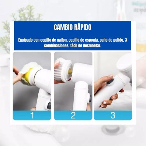 ¡Limpieza Profunda al Instante! Descubre el Cepillo que Revoluciona la Limpieza en el Hogar