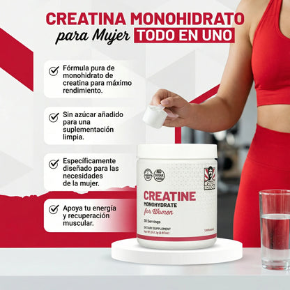Creatina Para Mujeres. PAGA 1 LLEVA 2 DURACION 60 DIAS