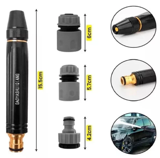 Boquilla Turbo Clean – Más presión para tu manguera, menos esfuerzo al limpiar
