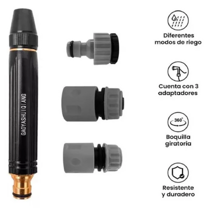 Boquilla Turbo Clean – Más presión para tu manguera, menos esfuerzo al limpiar