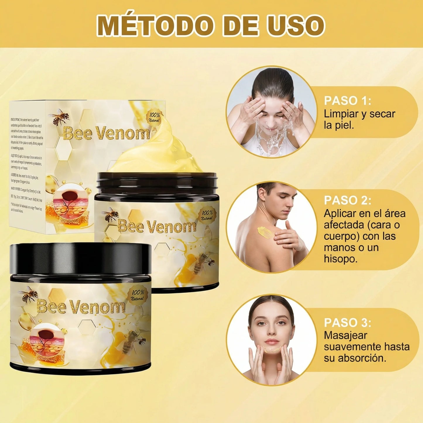 Bee Venom Adiós Acné y Cicatrices