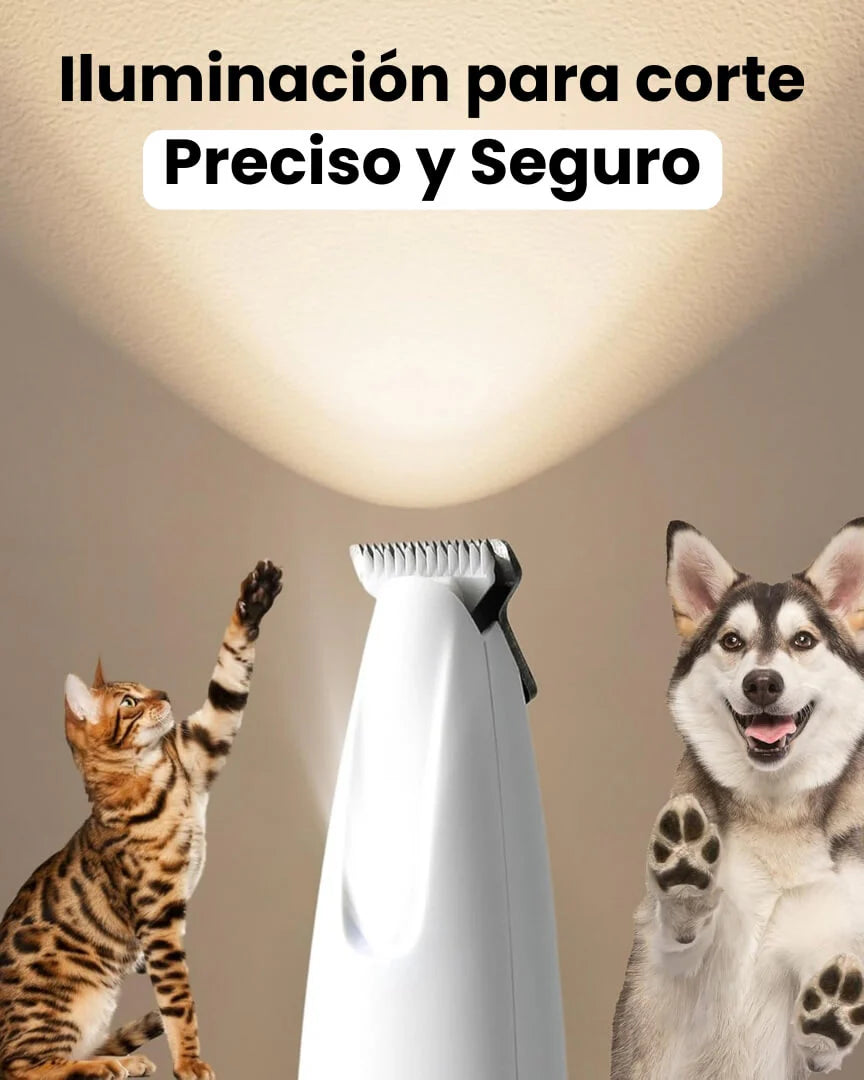 Cortapelos de mascotas para zonas difíciles de cortar