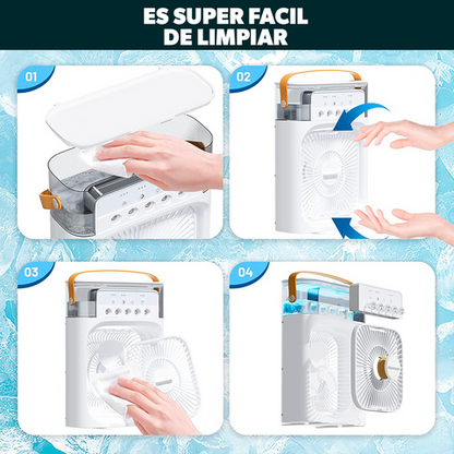 Frescura Garantizada 🌿, Conoce el Enfriador de Aire que Transformará tus Días