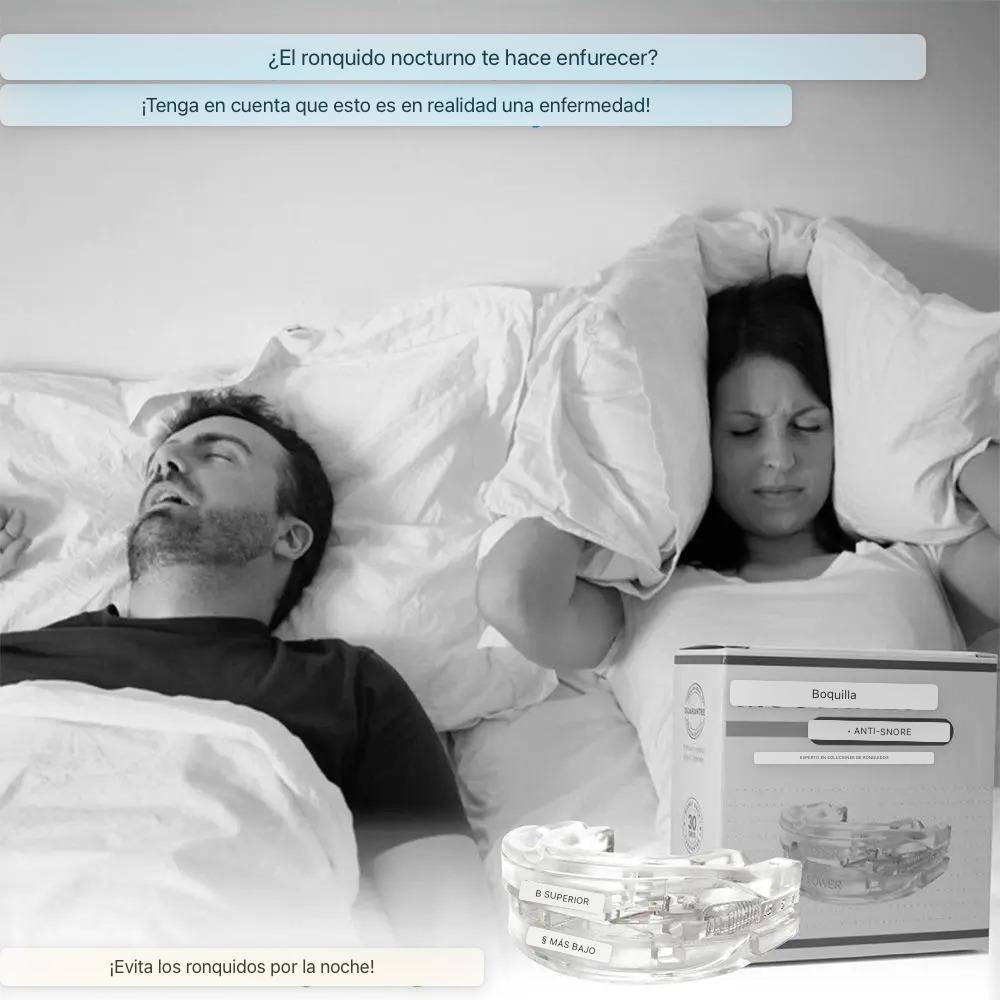 Despídete de los Ronquidos y molestias, Mejora tu Descanso ¡Prueba Hoy!