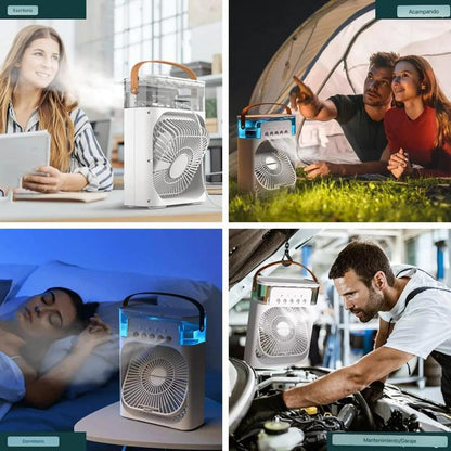 Frescura Garantizada 🌿, Conoce el Enfriador de Aire que Transformará tus Días