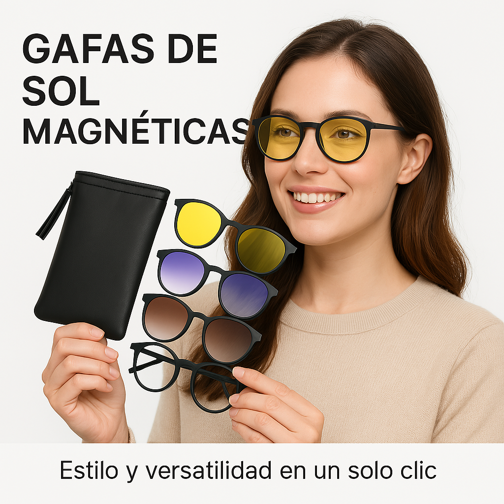 Llévate 6 Lentes en 1 Set: Estilo y Versatilidad en Cada Mirada
