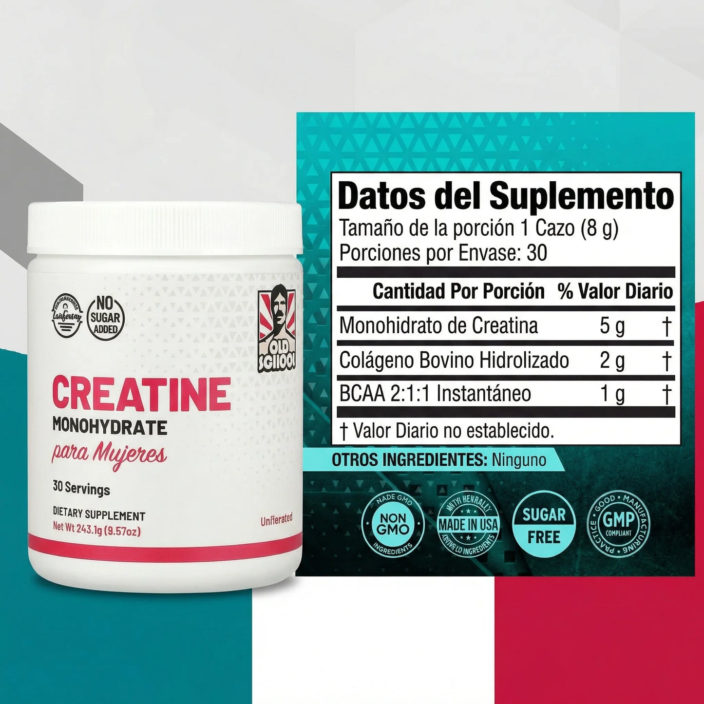 Creatina Para Mujeres. PAGA 1 LLEVA 2 DURACION 60 DIAS