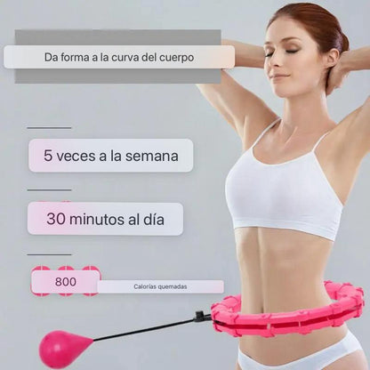 Ejercita, moldea y diviértete: ¡el aro inteligente que está revolucionando el fitness!