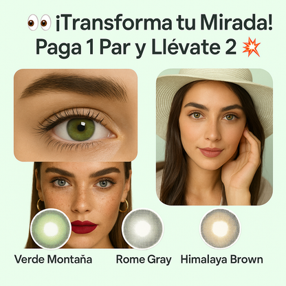 Lentes de Contacto de Color: Realismo, Comodidad y Promoción Exclusiva
