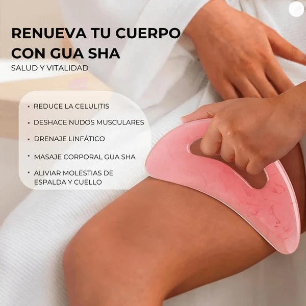 Renueva Tu Cuerpo con Gua Sha: Belleza y Bienestar en Cada Paso