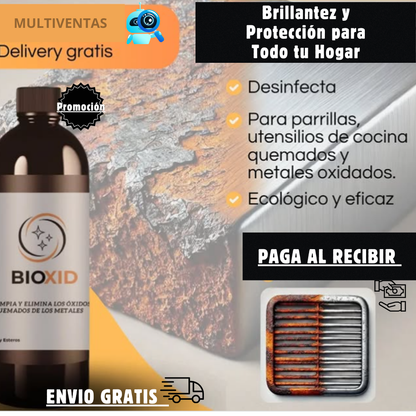 ¡Deshazte del óxido y recupera el brillo de tus utensilios en minutos!