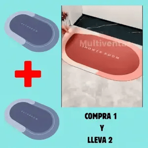 TAPETE SECADO RAPIDO REPELENTE DE AGUA