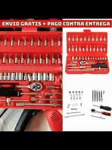 Maximiza tu Eficiencia con Nuestro Kit de 46 Piezas: ¡Todo lo que Necesitas en Una Sola Caja!