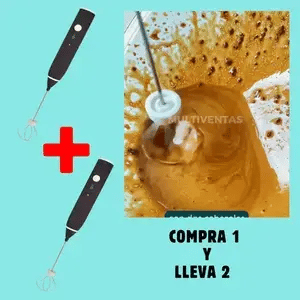 Innova en Tus Bebidas: Espuma, Mezcla y Emulsiona con Facilidad