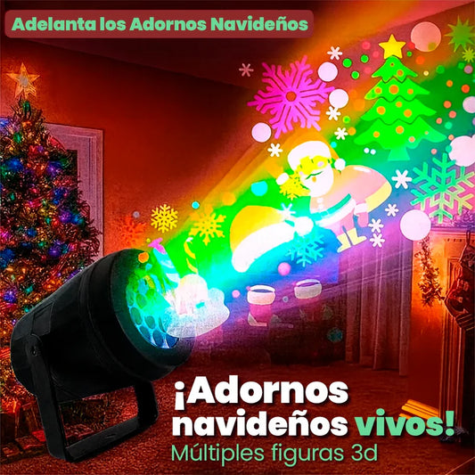 Proyector para Iluminar tu hogar con la magia de la Navidad