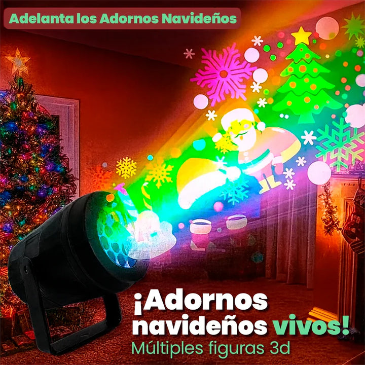 Proyector para Iluminar tu hogar con la magia de la Navidad – Multiventas Paraguay